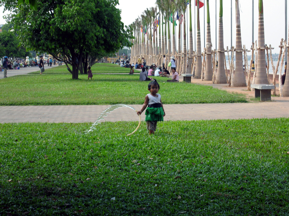 Flusspromenade Phnom Penh