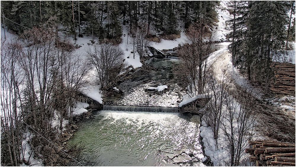 Flussschwellen