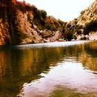 Flussschwimmbereich, Bolbaite, Spanien