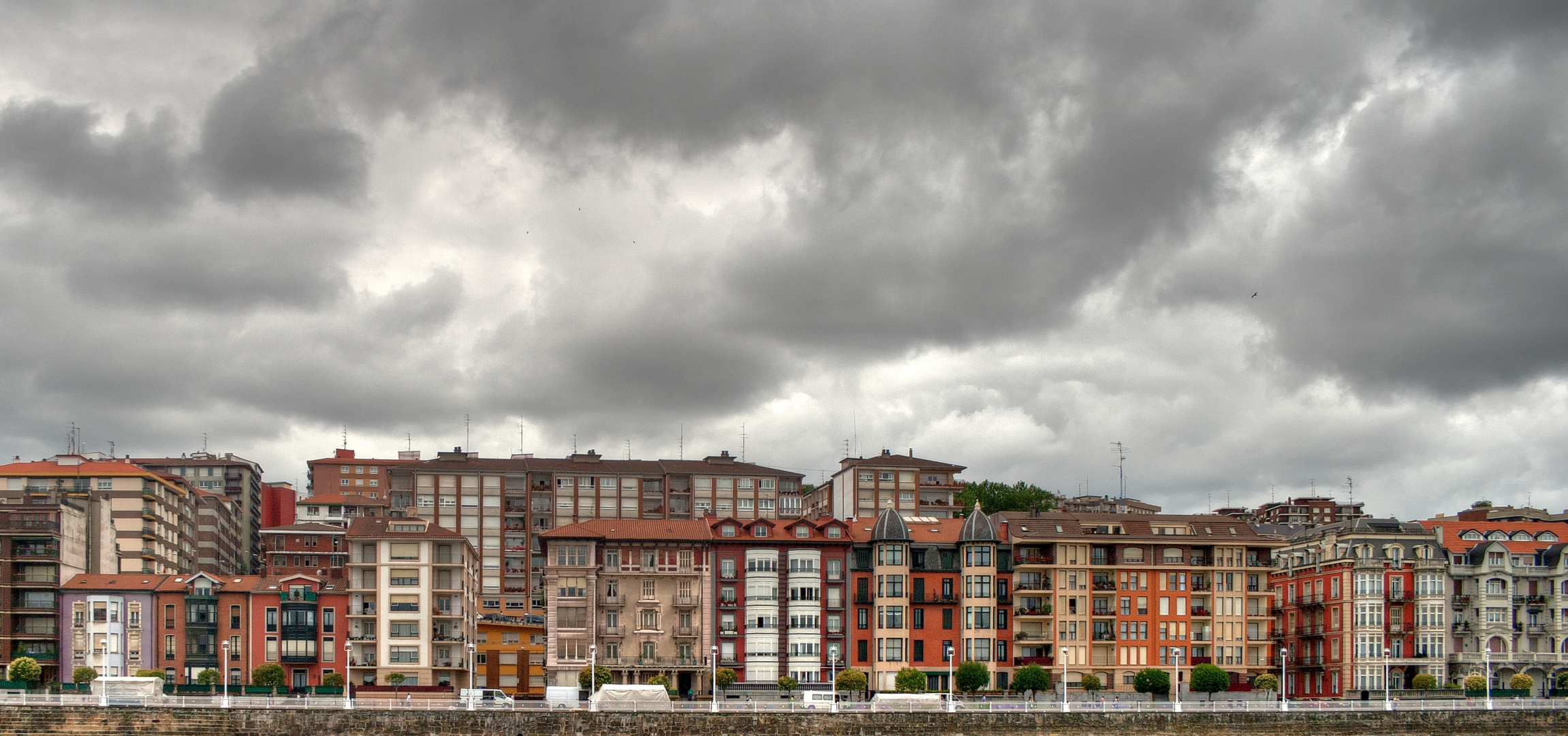 Flussufer von Portugalete