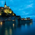 Flut am Le Mont-Saint-Michel