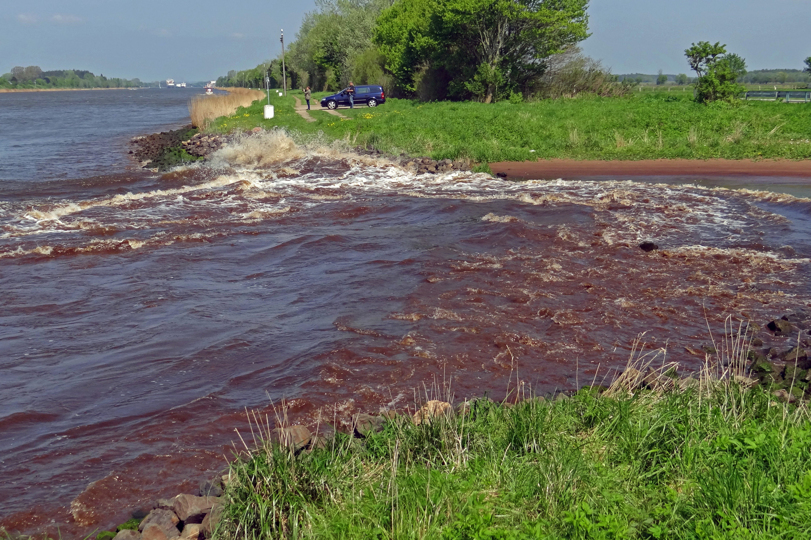 Flut auch im NOK