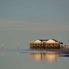 Flut im Winter - St. Peter-Ording 