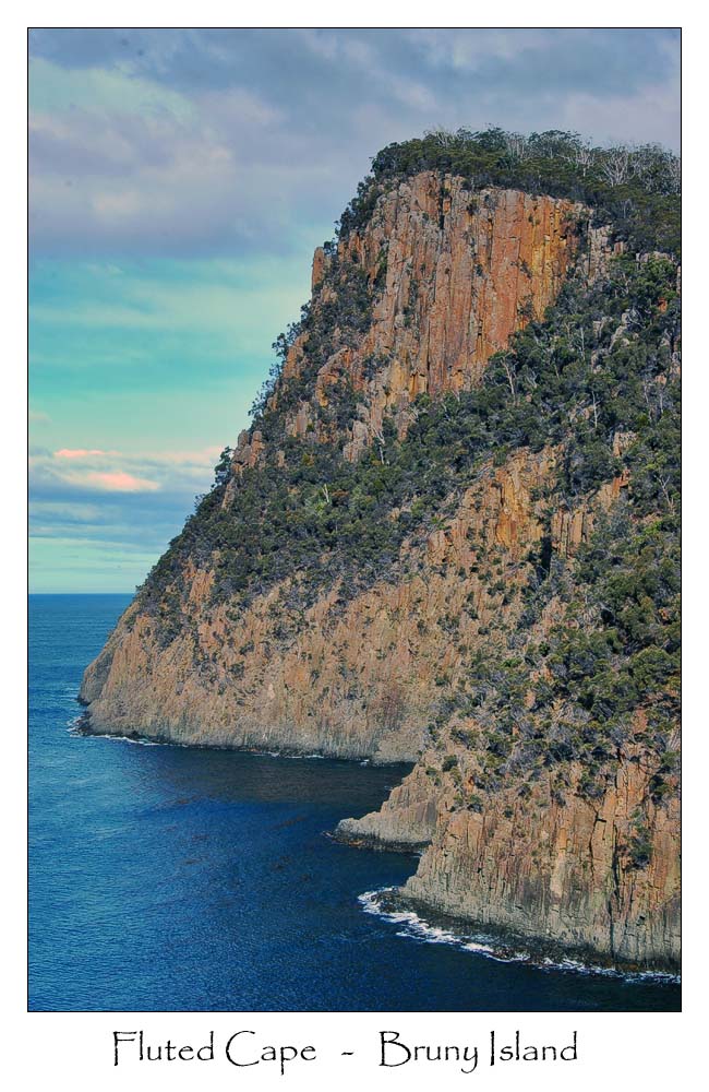 Fluted Cape - Bruny island - Tassie