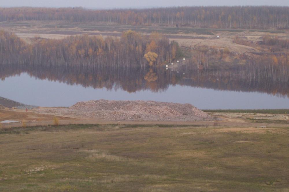 Flutungsmarken des Zwenkauer See