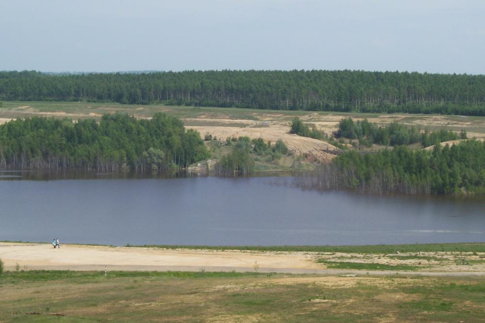 Flutungsmarken des Zwenkauer See am 10.05.09