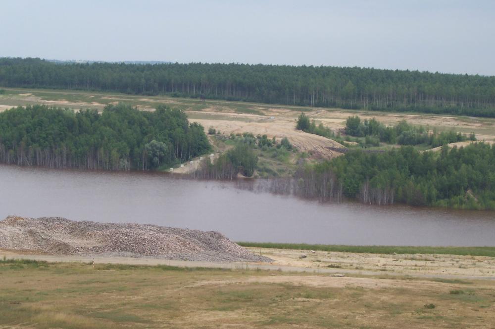 Flutungsmarken des Zwenkauer See