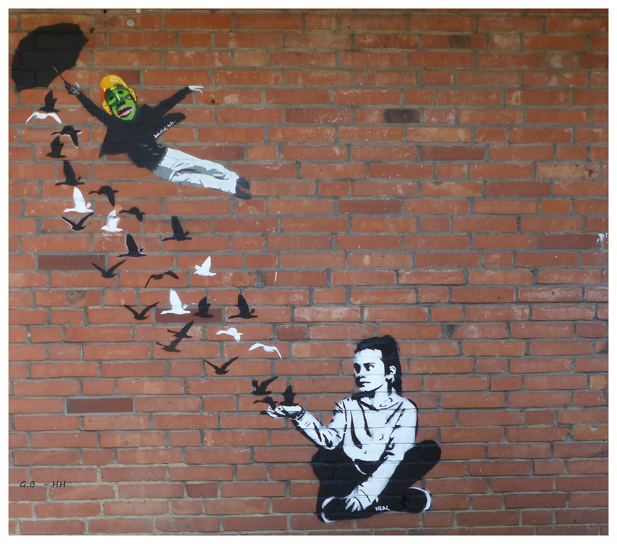 ***fly away***... Graffiti-Malerei (NEAL).....