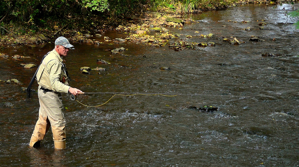 Fly fishing