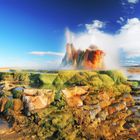 Fly Geyser Panorama