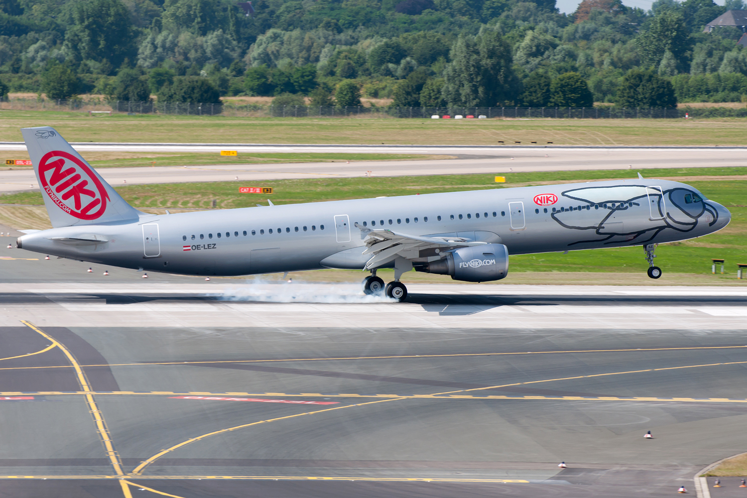 Fly Niki A321 in Düsseldorf