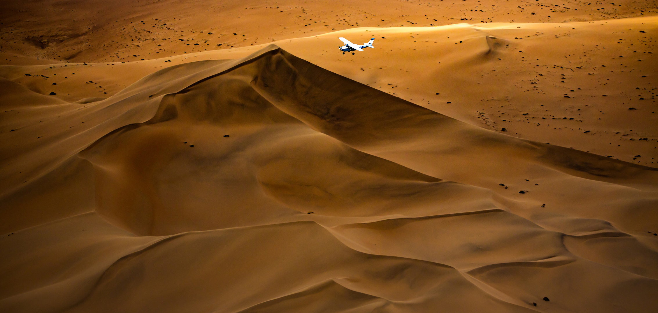 Fly over Africa