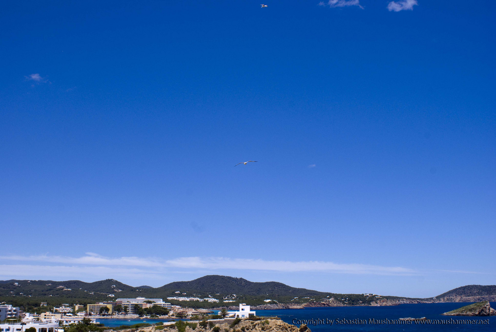 Fly over the Ocean