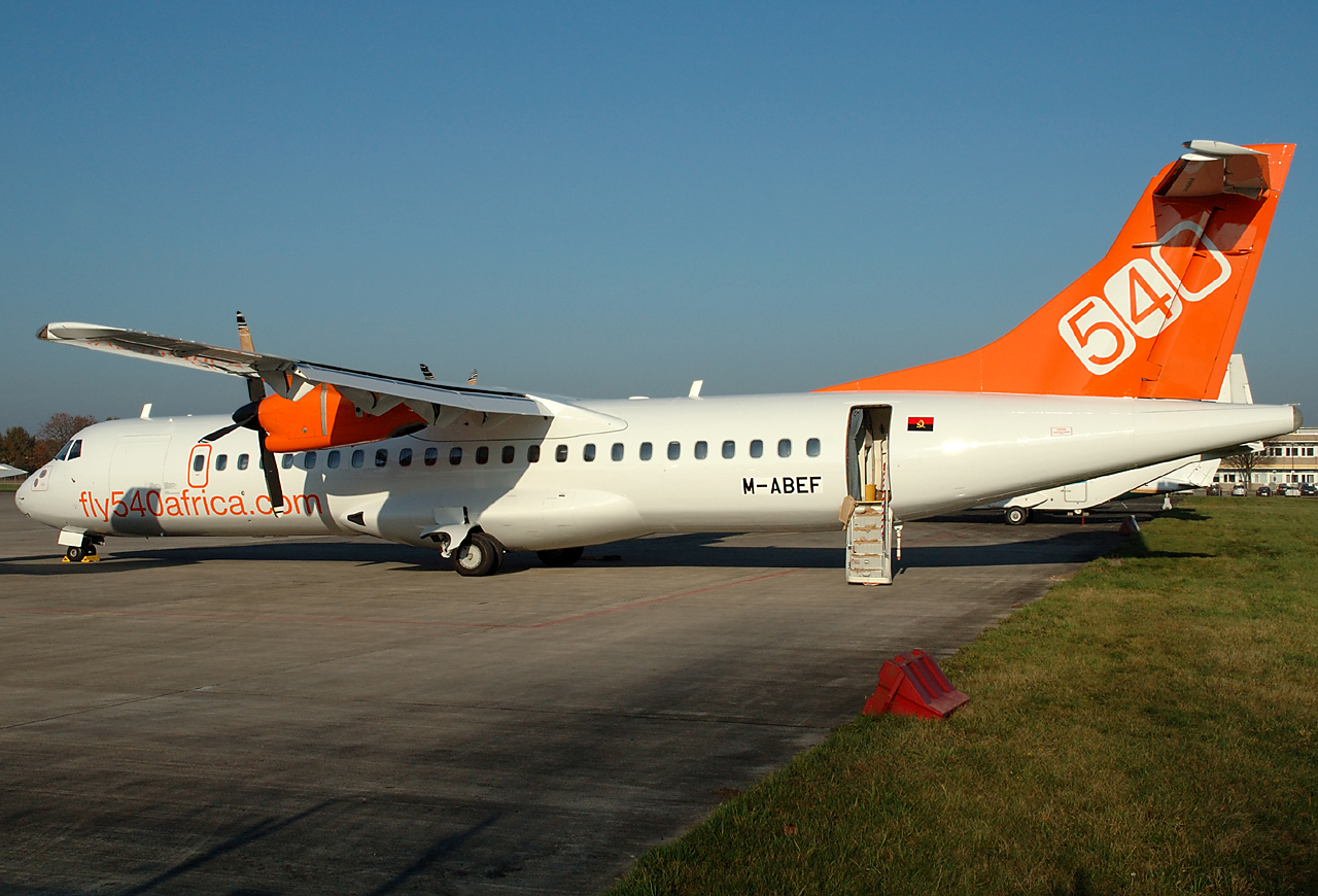 Fly540 ATR72 in Mönchengladbach