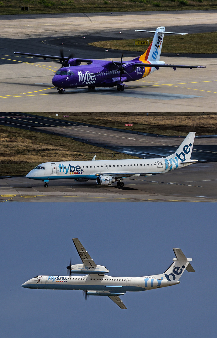 Flybe ist nun Geschichte