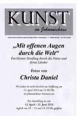 Flyer für Ausstellung