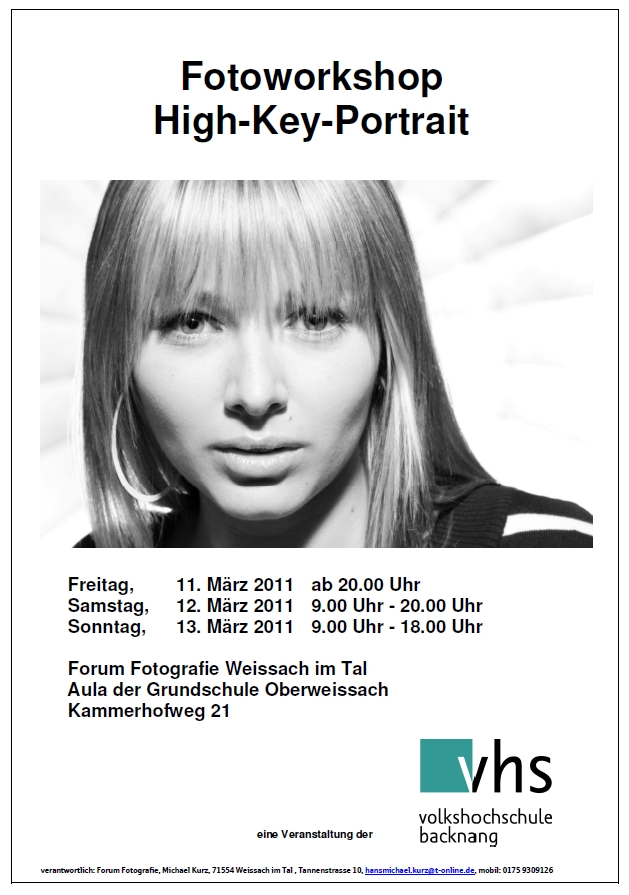 Flyer HighKey-Workshop März 2011