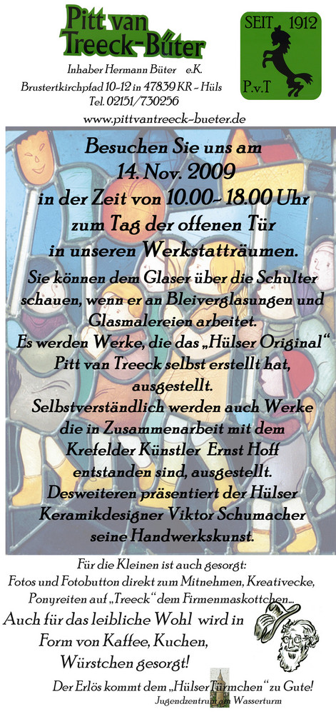 Flyer zum Tag der offenen Tür