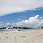 "Flyin' Fish" Catamaran bei Great Exuma, Bahamas