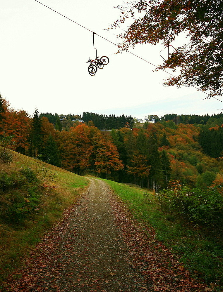 flying bikes