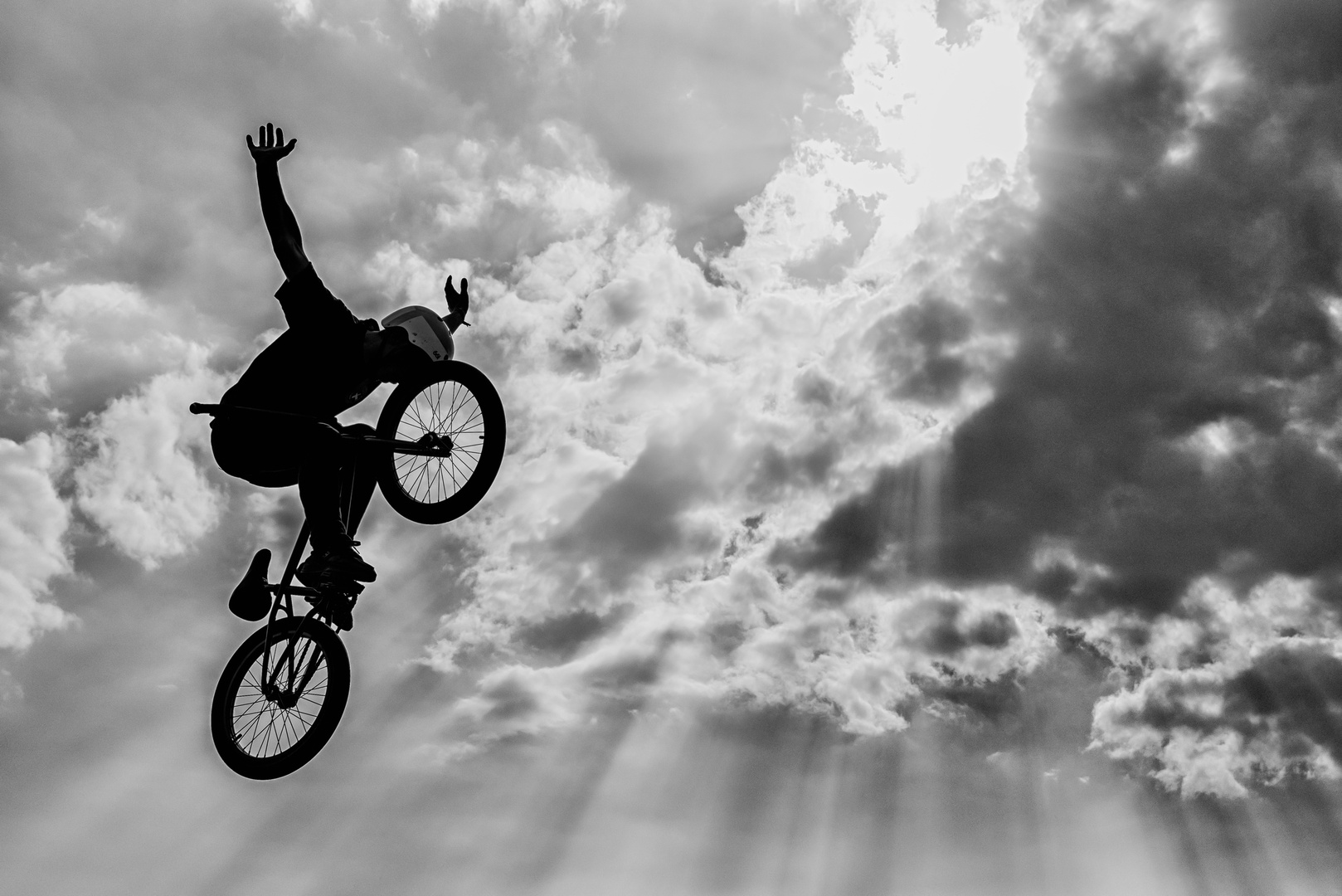 Flying BMX