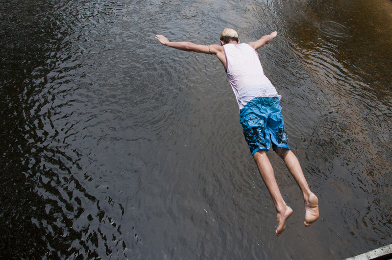 Flying boy