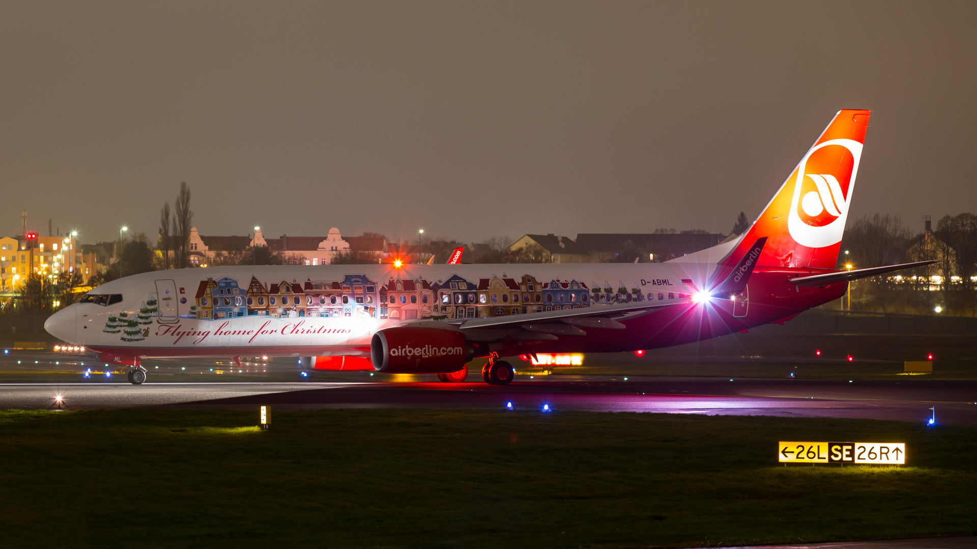 flying home for christmas