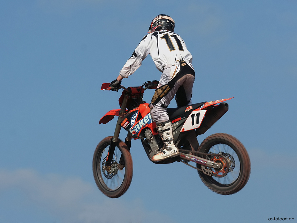 flying ktm...