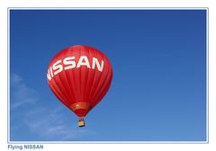 Flying NISSAN