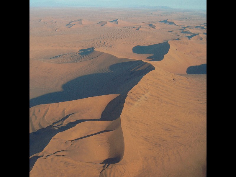 Flying over Africa - Namib Desert