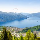 Flying over Lago Maggiore