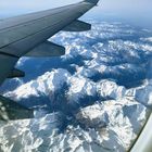 Flying over Mountains makes speechless :-D