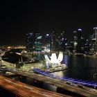 Flying over Singapore