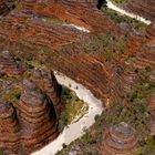 flying over the bungle bungles