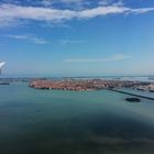 flying over venice