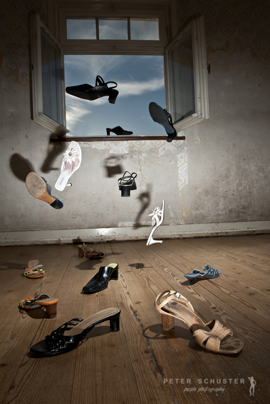 flying shoes