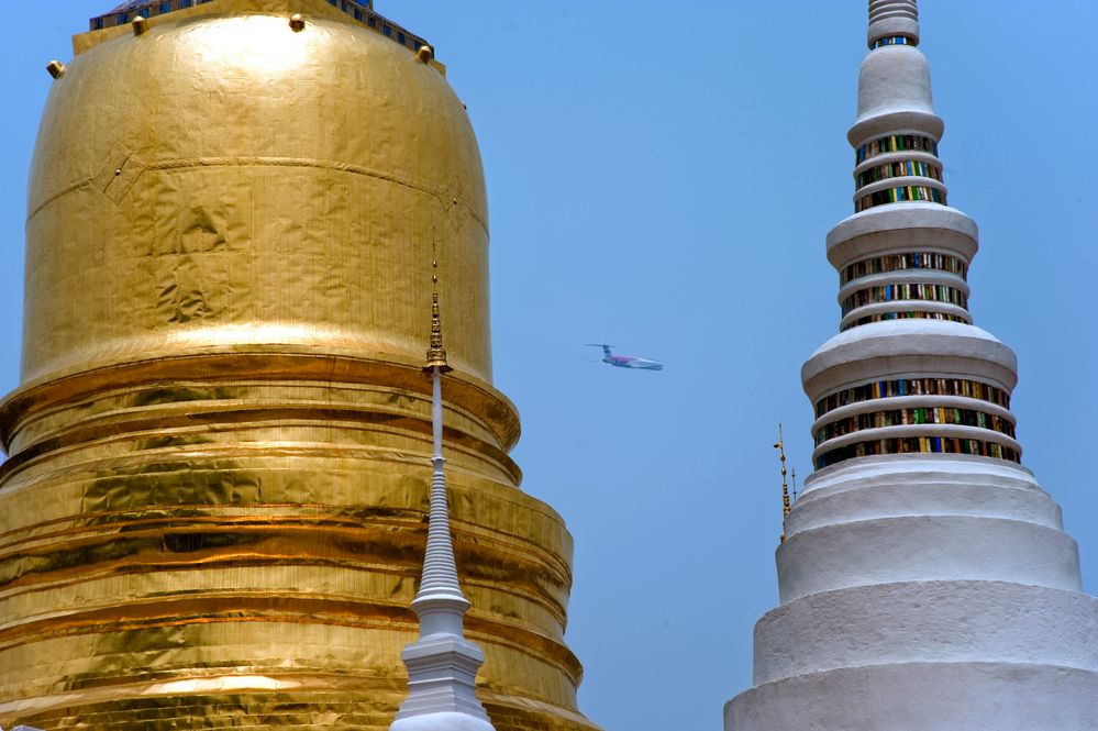 Flying through Pagodas