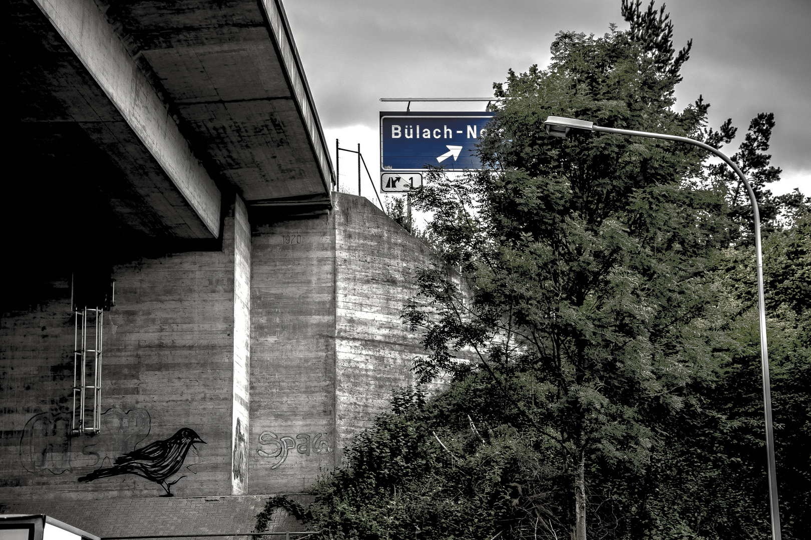 flying under the bridge