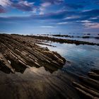 Flysch im Sonnenuntergang