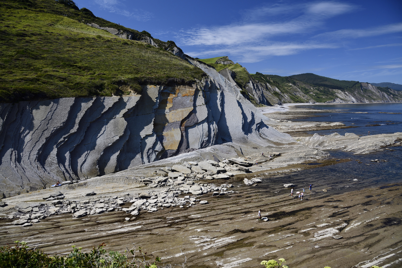 Flysch-Wand-Bruch