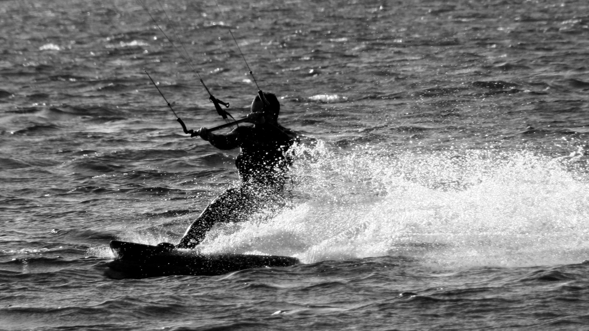 Flysurfer auf der Goitzsche