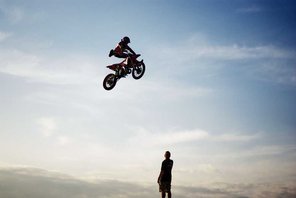 FMX mit X-Fighters am "With Full Force"