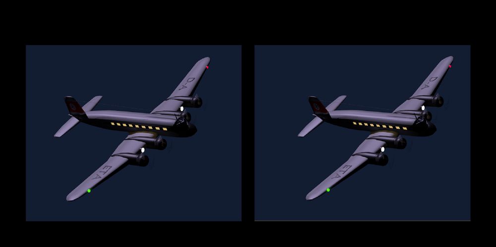 FockeWulf FW200 Foto & Bild stereoskopische raumbilder