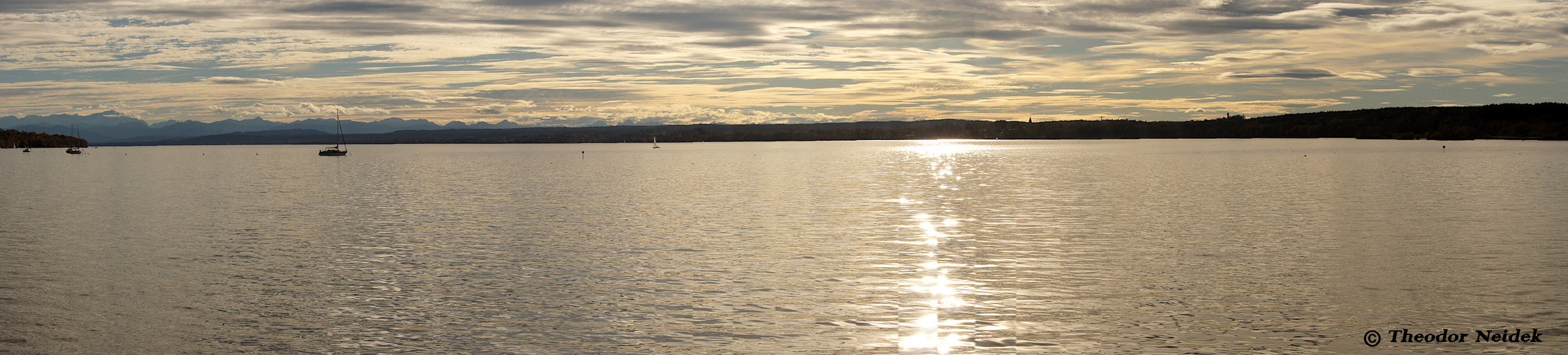  Föhn am Ammersee/Oberbayern am 02.11.2020