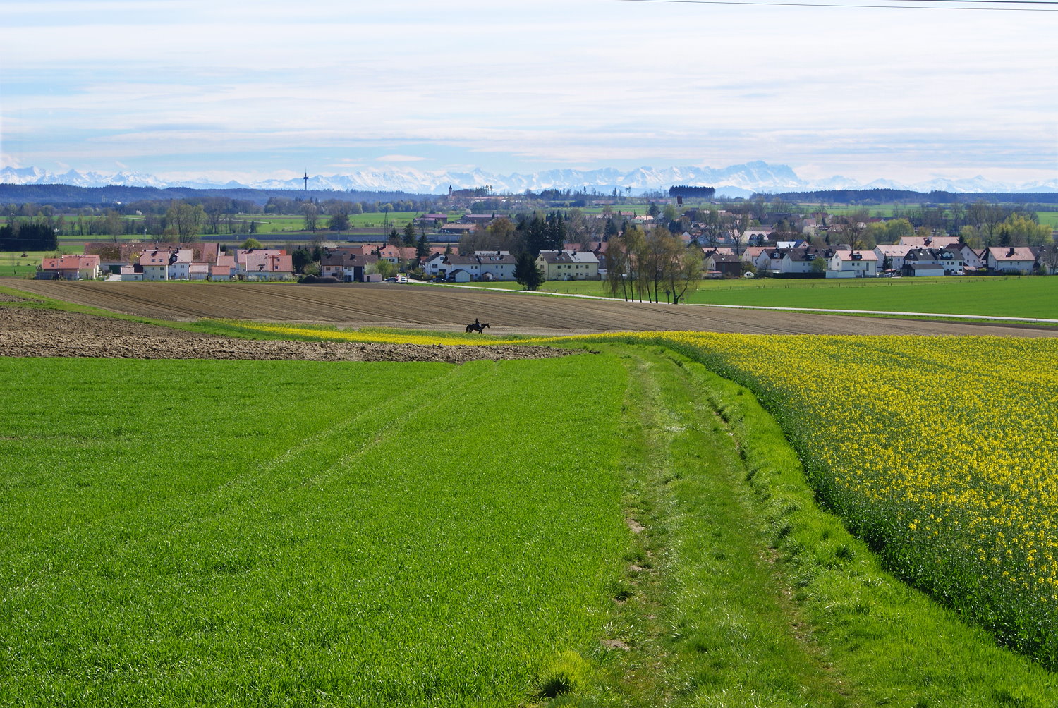 Föhn bei Malching