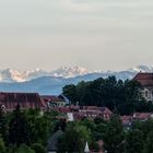 Föhn hinter Dachau`s Altstadt