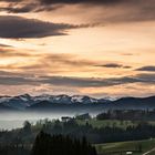 Föhn im Abendlicht