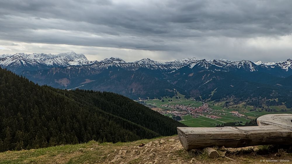 Föhn in den letzten Zügen