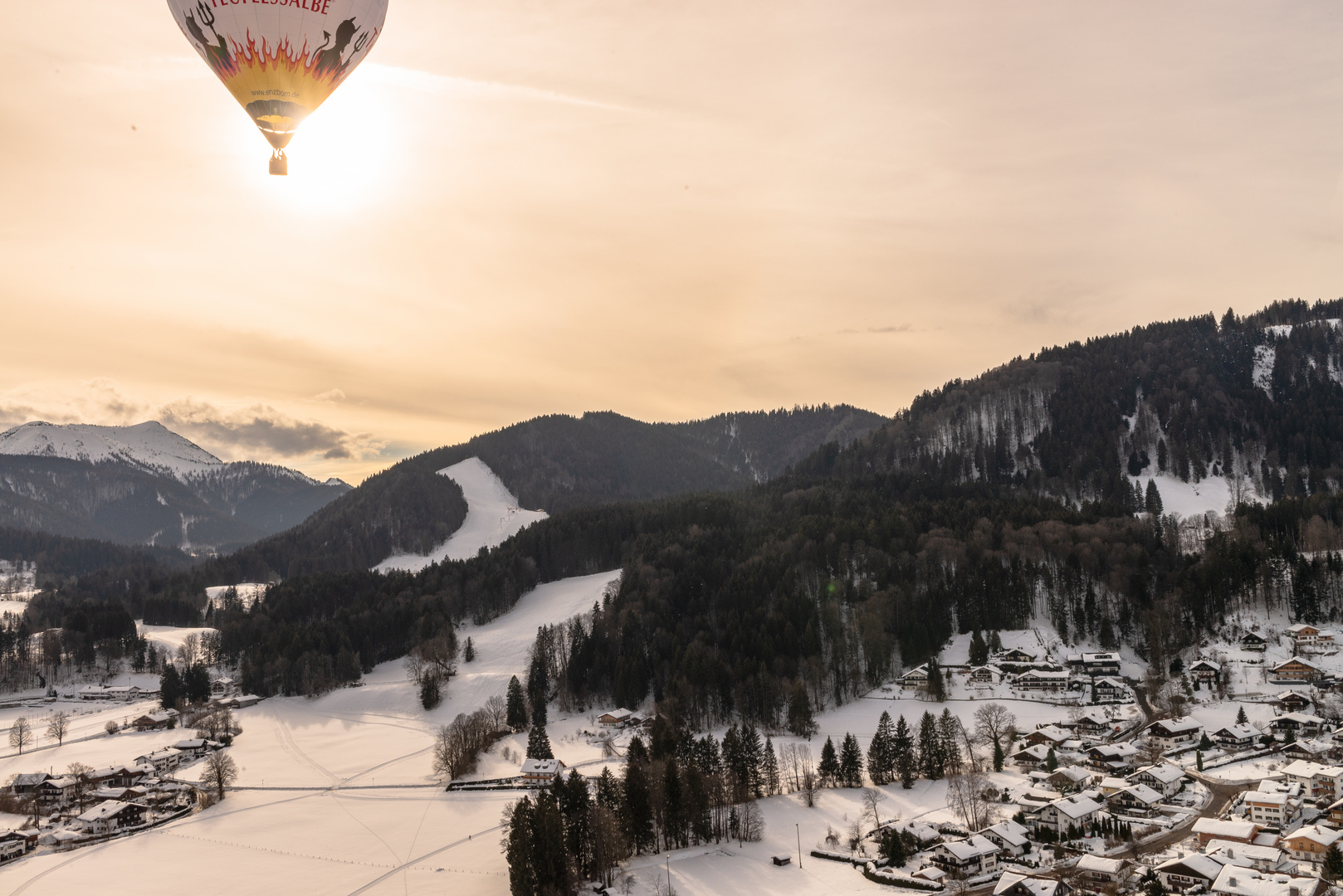 Föhn über Bad Wiessee