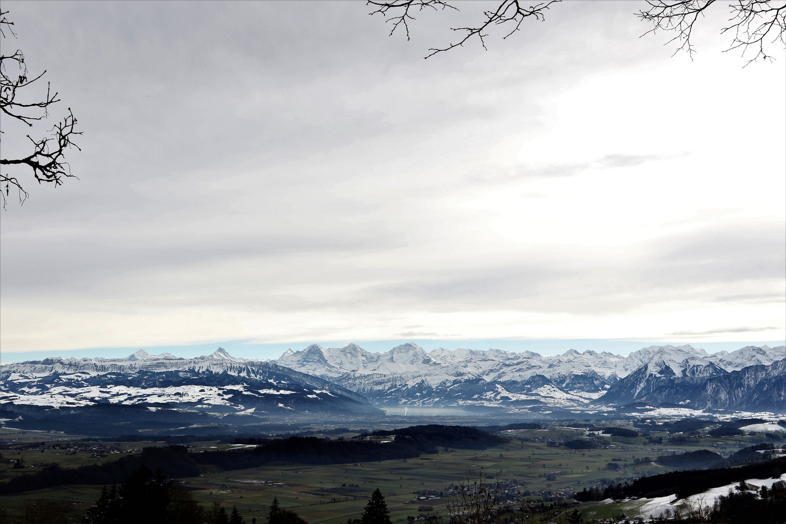 Föhn über Berner Alpen